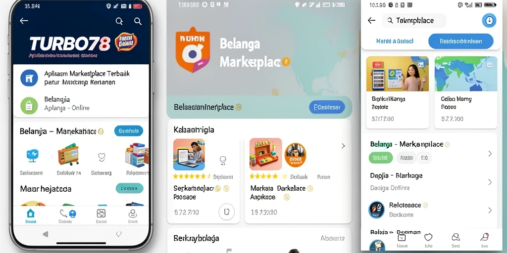 Tampilan antarmuka TURBO78 yang user-friendly dan menarik.